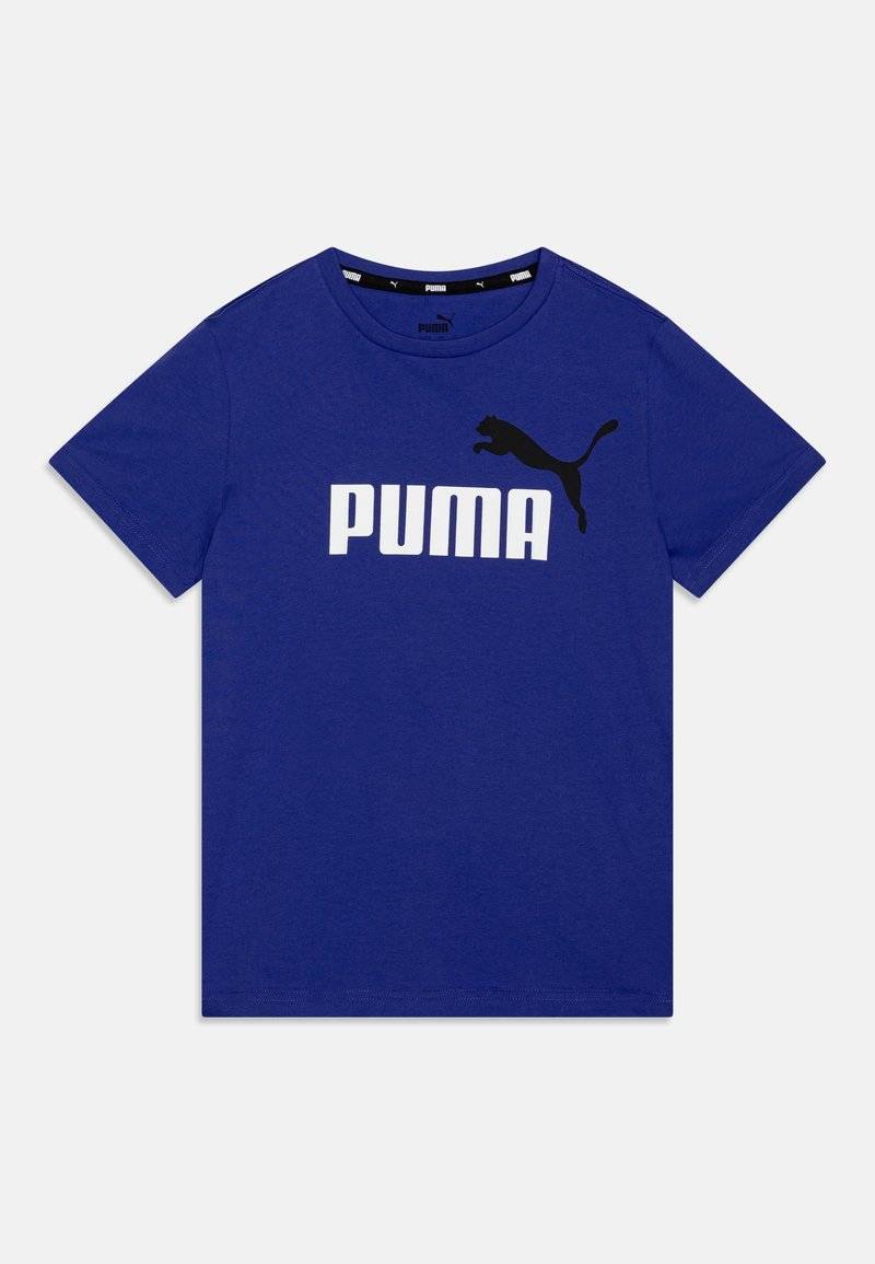 Puma Puma LOGO TEE UNISEX - Print T-shirt - lapis lazuli Großer Ausverkauf