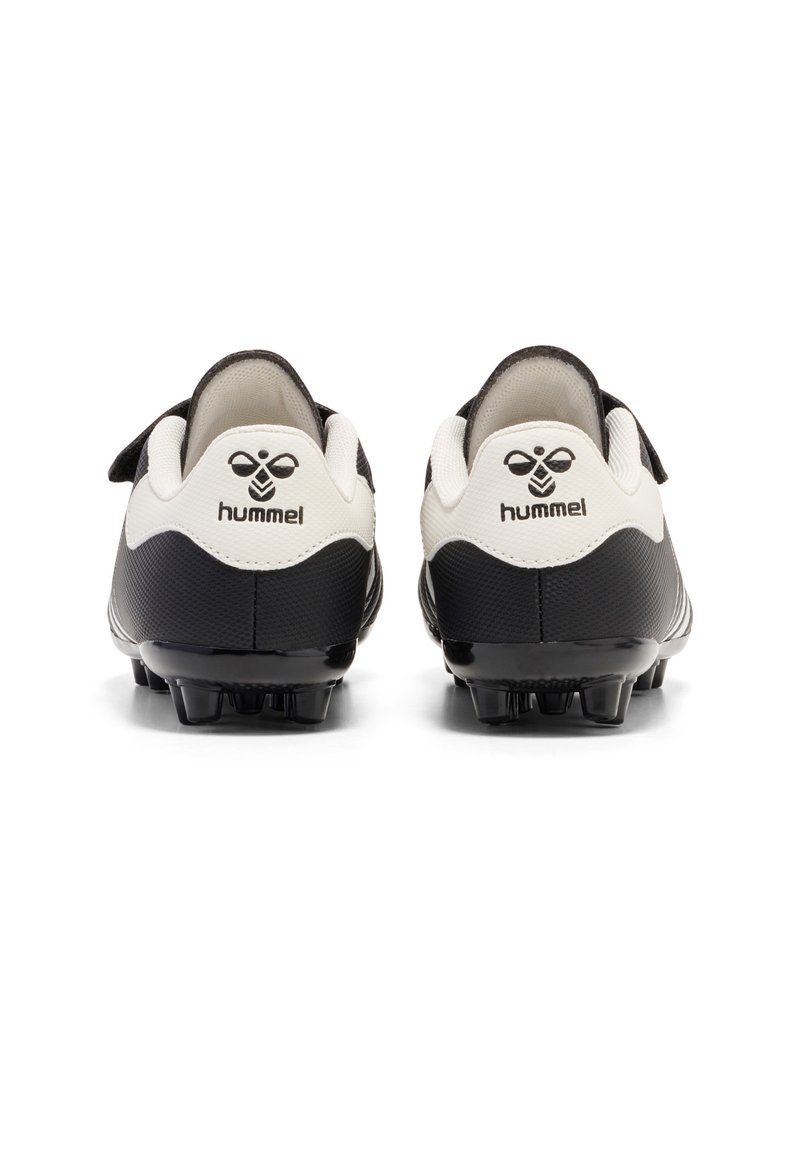 Hummel Hummel HATTRICK MG JR UNISEX - Moulded stud football boots - black white Saisonschlussverkauf
