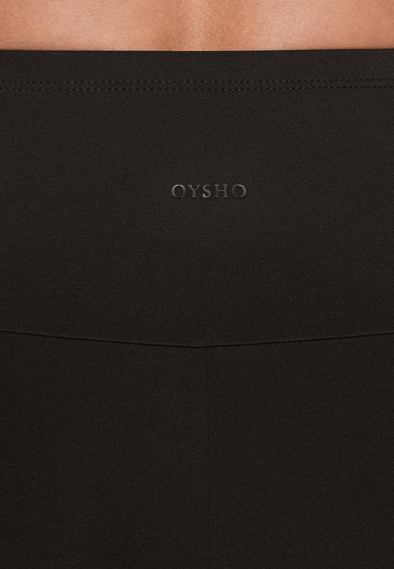 OYSHO OYSHO COMFORTLUX MATERNITY STRAIGHT-LEG - Trousers - black Jubiläumsangebot