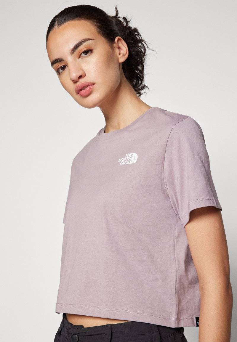 The North Face The North Face SIMPLE DOME - Print T-shirt - purple chalk Große Rabatte