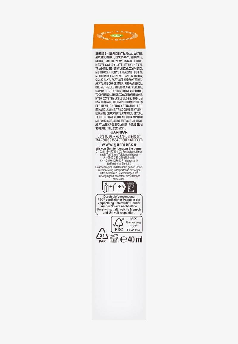 Garnier Garnier SUNSCREEN FLUID WITH SPF 50+ - Sun protection VIP-Rabatte