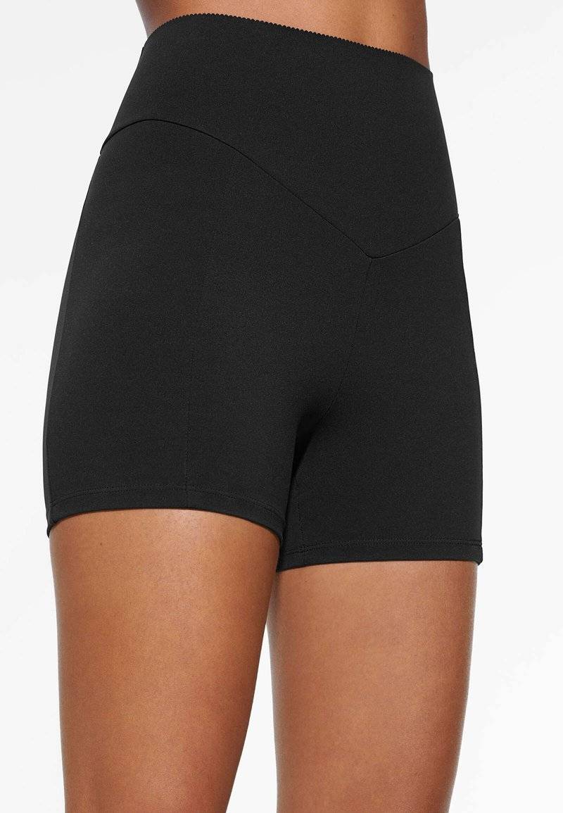 OYSHO OYSHO COMPRESSIVE POCKET HOT 10 CM - Leggings - black zollfrei