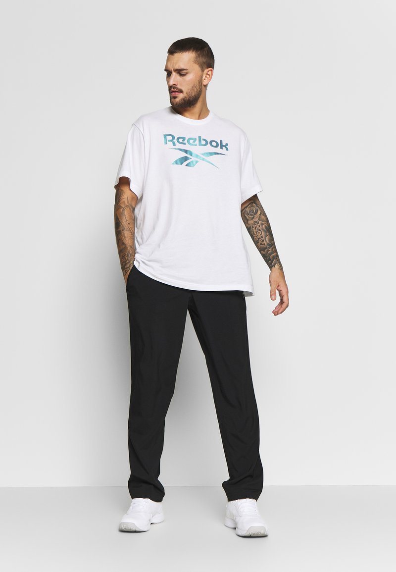 Reebok Reebok TRAINING ESSENTIALS WOVEN SPEEDWICK WORKOUT READY - Trousers - black Günstiger Verkauf