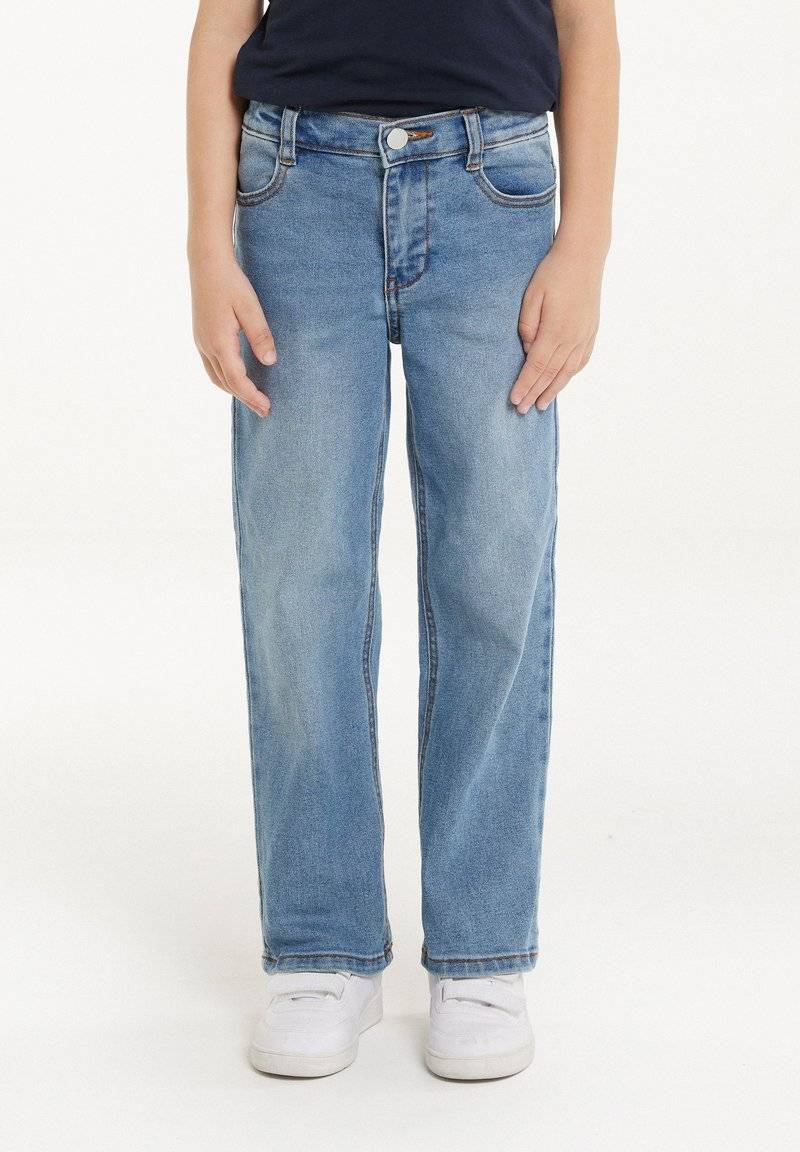 Tezenis Tezenis Straight leg jeans - blau w blue denim Cyber Monday