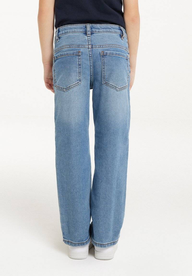Tezenis Tezenis Straight leg jeans - blau w blue denim Cyber Monday