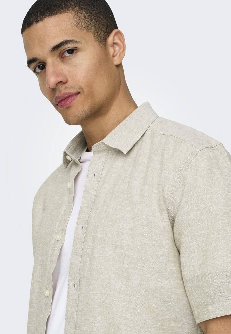 Only & Sons Only & Sons ONSCAIDEN - Shirt - chinchilla Valentinstagsangebot