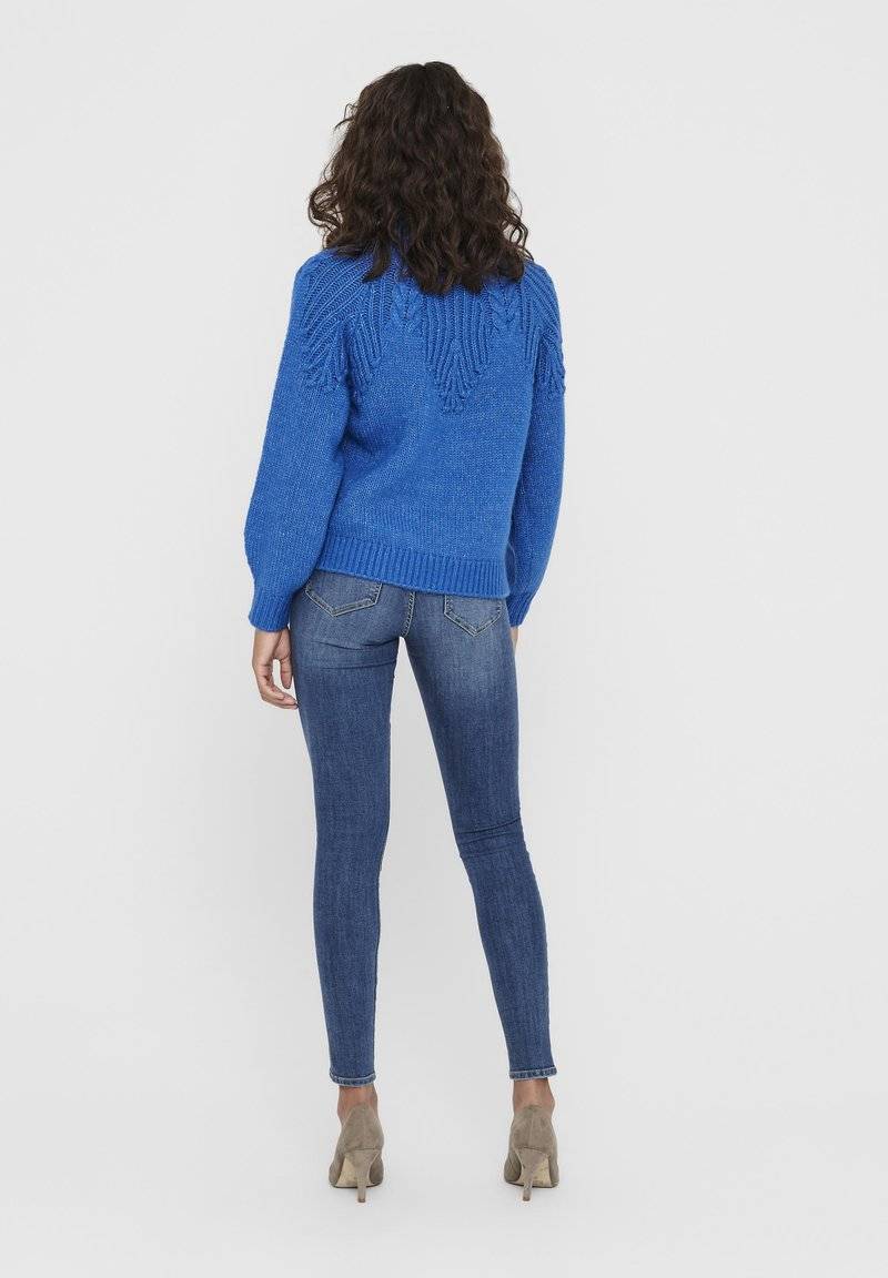 ONLY ONLY ONLWAUW LIFE MID - Jeans Skinny Fit - medium blue denim Zeitlich begrenztes Angebot