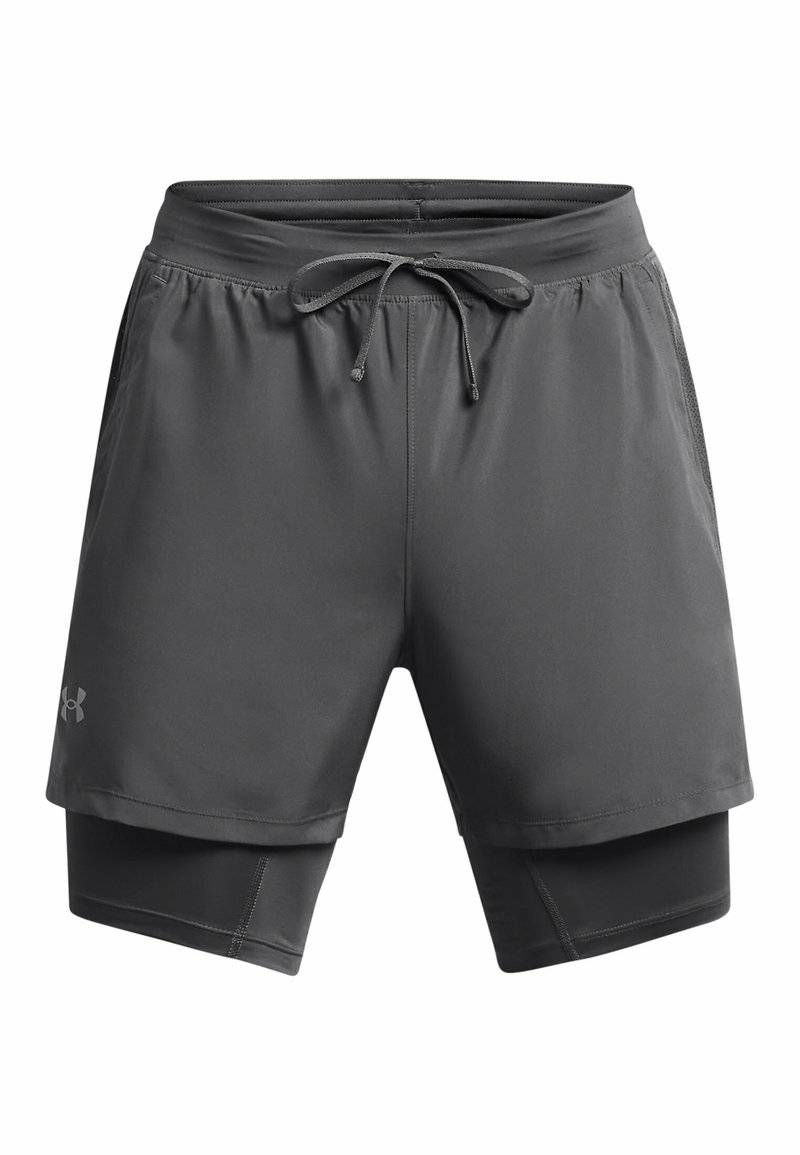 Under Armour Under Armour LAUNCH SHORTS 2-IN-1 - Sports shorts - castlerock Fabrikladen