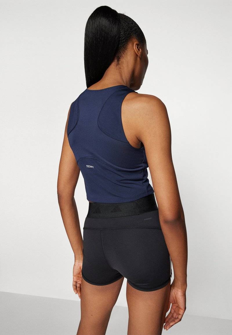 adidas Performance adidas Performance TECHFIT CROPPED - Top - legend ink Begrenzt auf 3 Tage