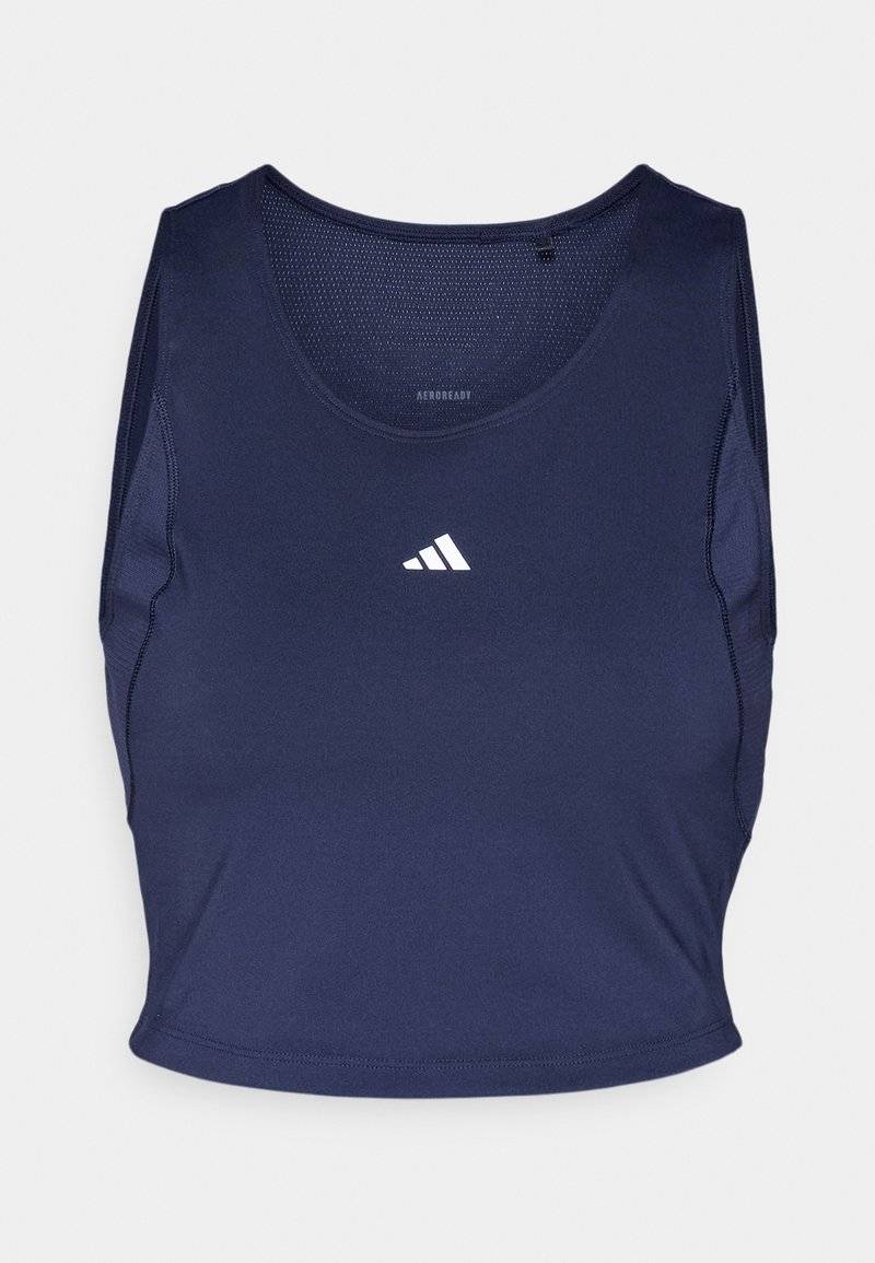 adidas Performance adidas Performance TECHFIT CROPPED - Top - legend ink Begrenzt auf 3 Tage