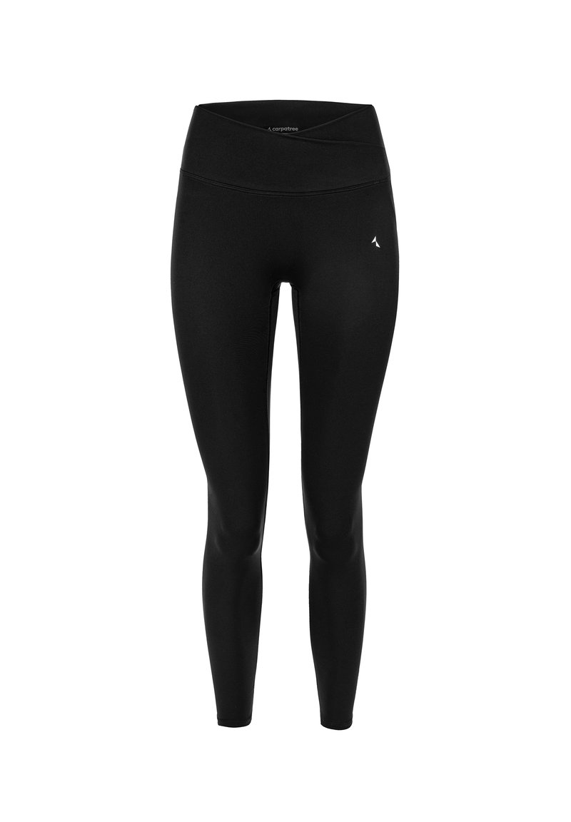 carpatree carpatree CROSSOVER HIGHWAIST - Leggings - black Verkauf