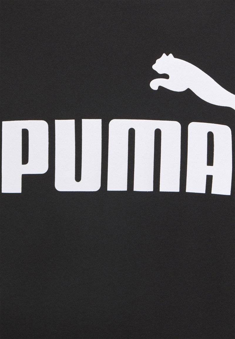 Puma Puma CROPPED LOGO TEE - Print T-shirt - puma black Günstiger Verkauf