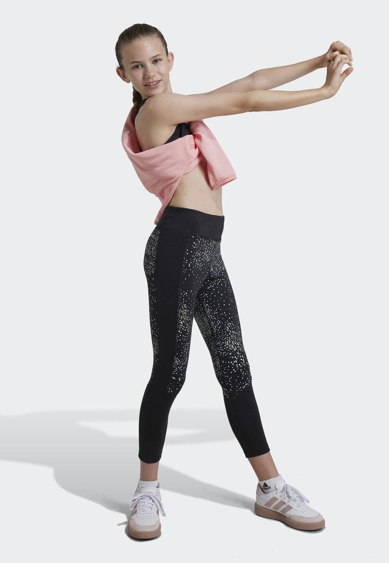 adidas Performance adidas Performance OPTIME GLAM 7/8 - Leggings Blitzverkäufe