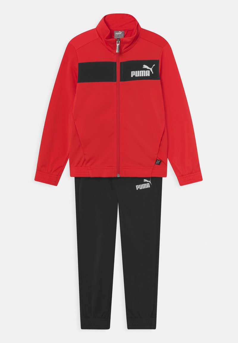 Puma Puma SUIT UNISEX SET - Tracksuit - high risk red Großer Ausverkauf