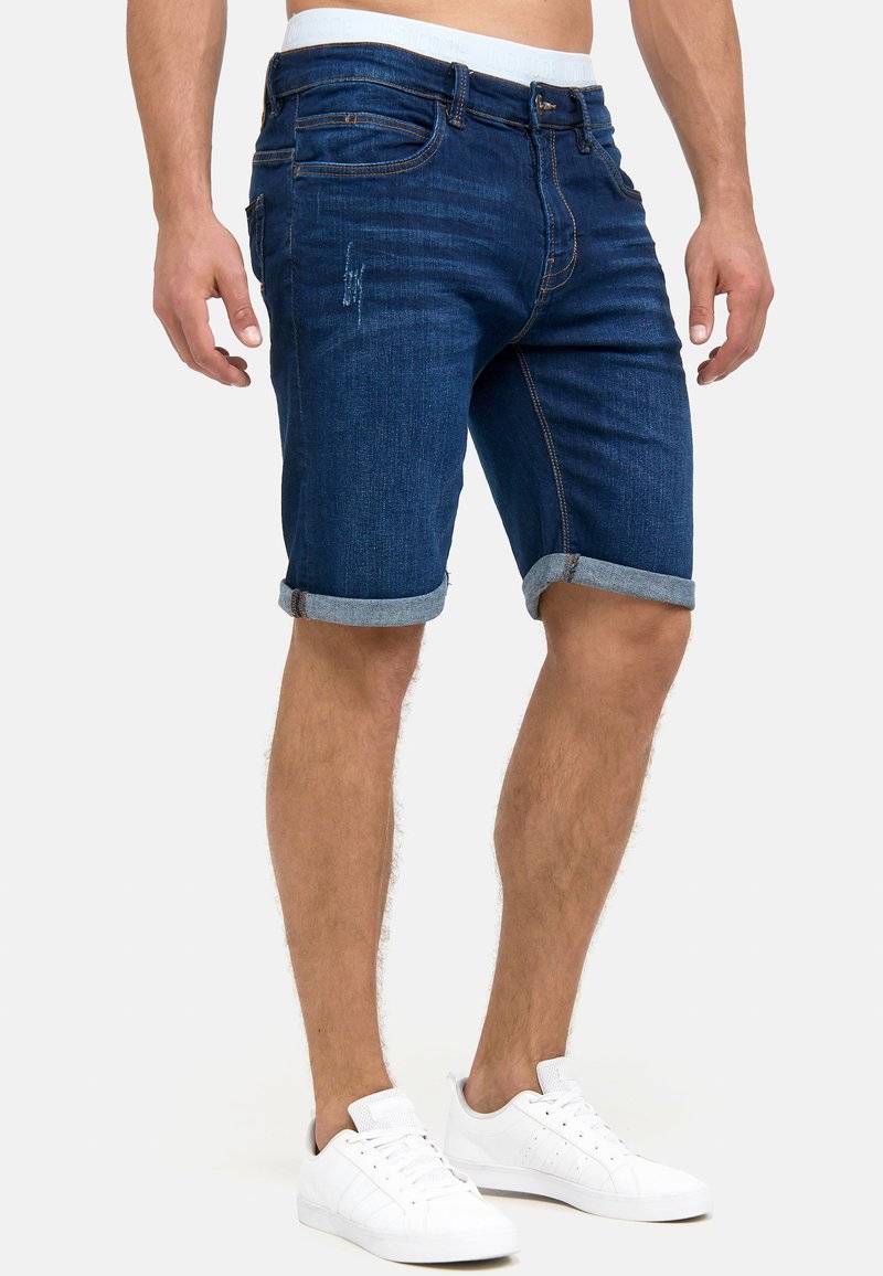 INDICODE JEANS INDICODE JEANS INCADEN - Denim shorts - blau Cyber Monday