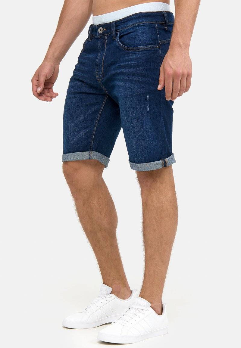 INDICODE JEANS INDICODE JEANS INCADEN - Denim shorts - blau Cyber Monday