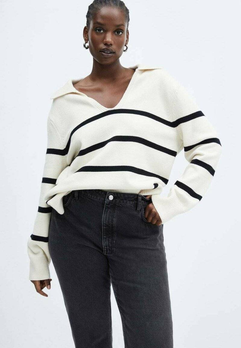 Mango Mango Straight leg jeans - black denim Neuheiten