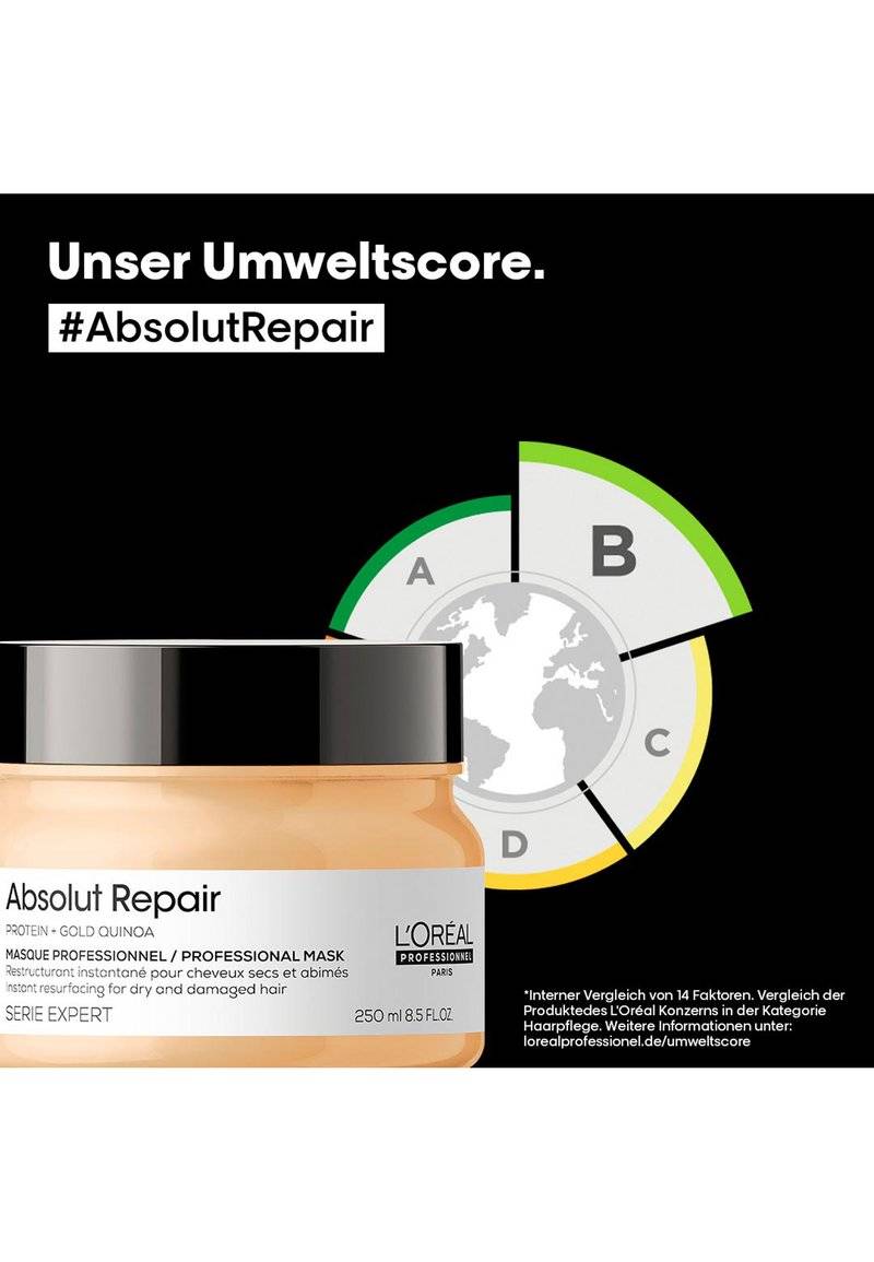 L'OREAL PROFESSIONNEL L'OREAL PROFESSIONNEL ABSOLUT REPAIR MASK FOR DRY & DAMAGED HAIR - Hair mask Letzte 3 Tage