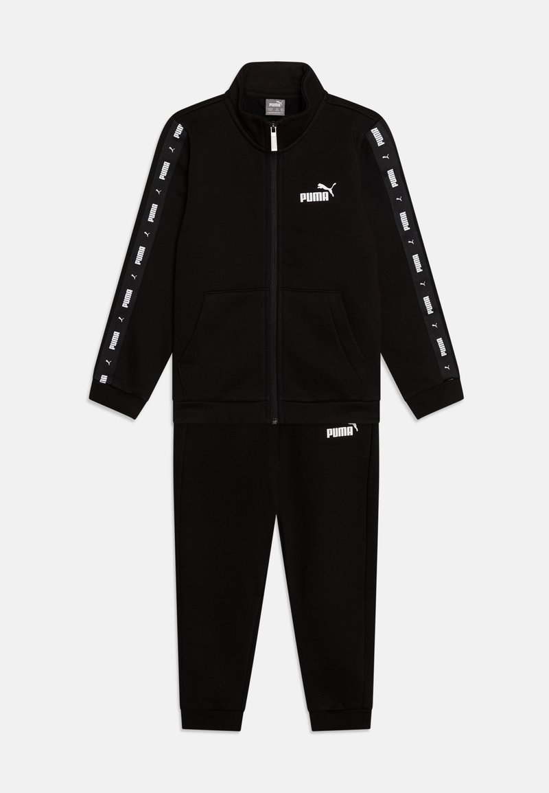 Puma Puma TAPE SWEAT SUIT UNISEX SET - Tracksuit - black Kostenloser Versand