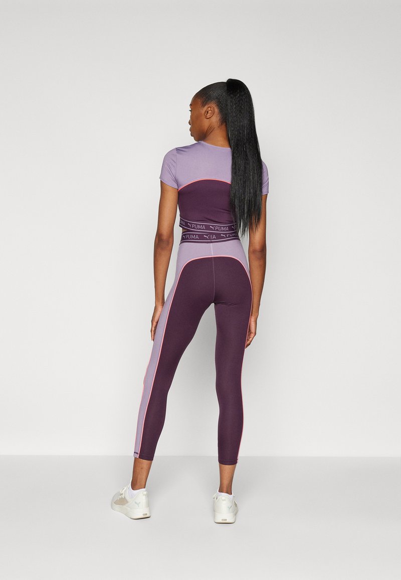 Puma Puma FIT TRAIN STRONG 7/8 - Leggings - midnight plum Fabrik Onlineshop