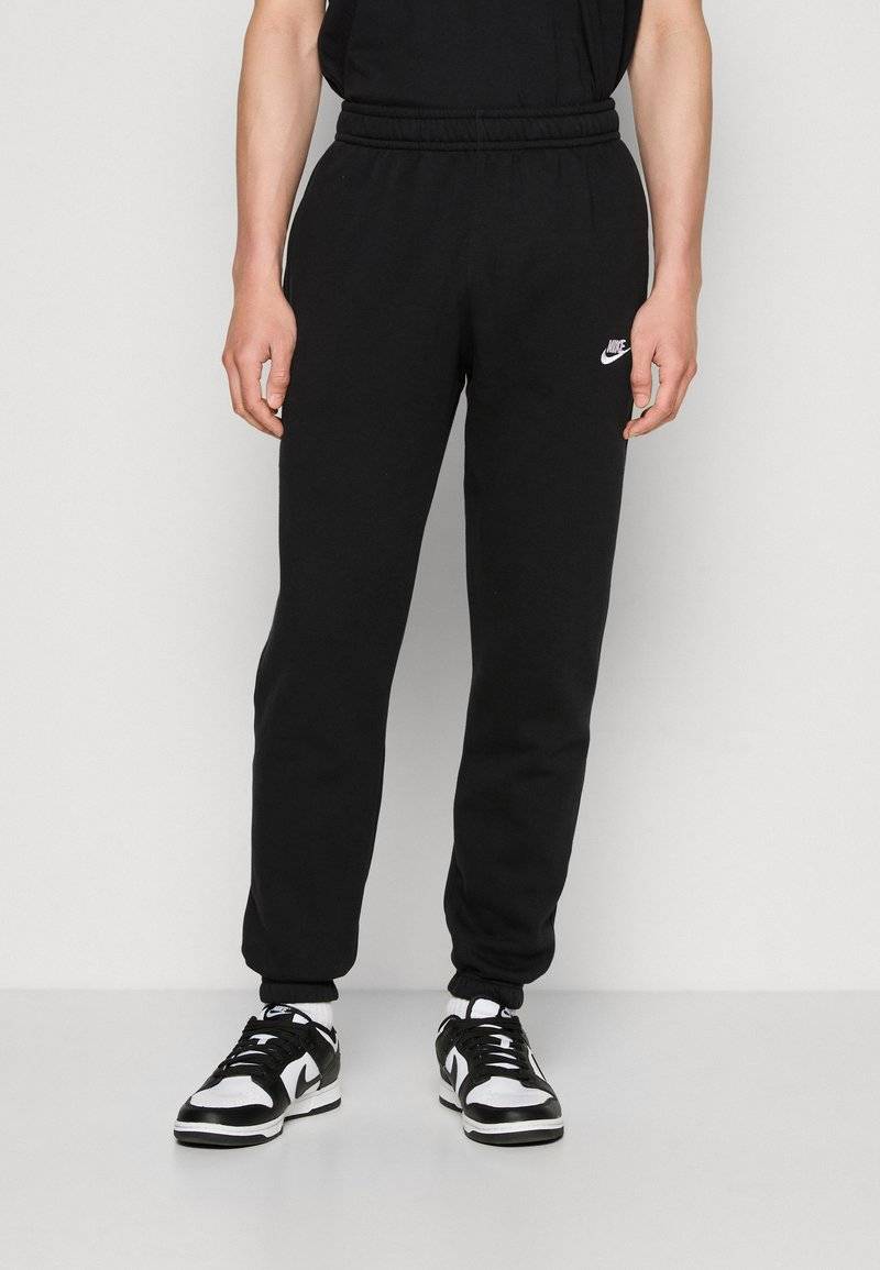 Nike Sportswear Nike Sportswear CLUB CF BB - Tracksuit bottoms - black Versandkostenfrei
