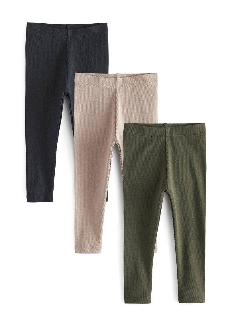 Next Next 3 PACK - Leggings - Trousers - green Saisonschlussverkauf