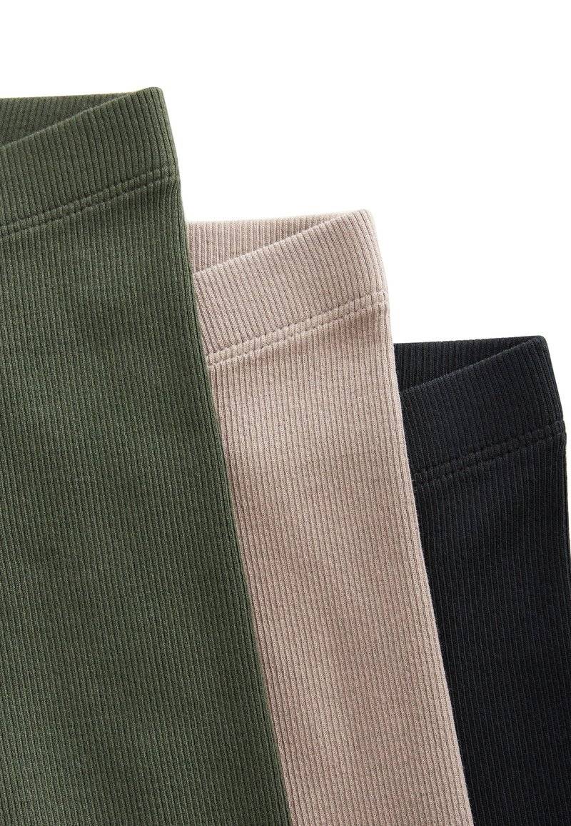 Next Next 3 PACK - Leggings - Trousers - green Saisonschlussverkauf