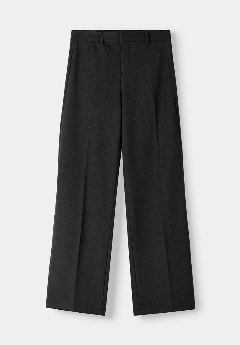 Bershka Bershka Trousers - mottled grey Black Friday