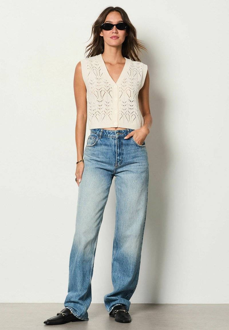 Etam Etam FOLIO - Waistcoat - ecru Osterangebot