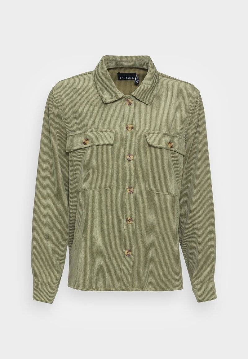 Pieces Pieces PCEFFI - Button-down blouse - olivine Top Angebot
