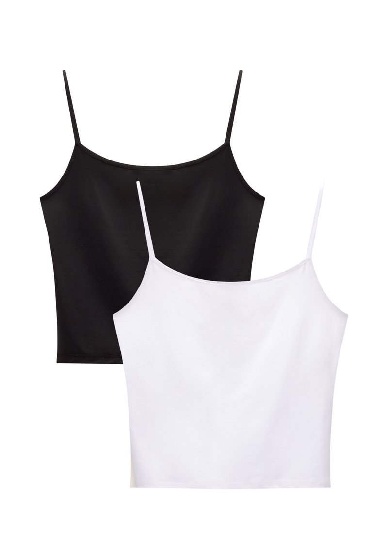 PULL&BEAR PULL&BEAR STRAPPY PACK OF 2 - Top - white Neueste Mode