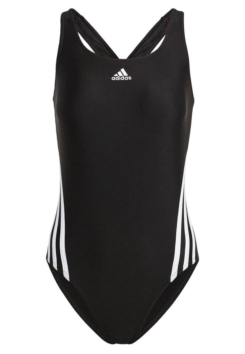 adidas Sportswear adidas Sportswear ADIDAS 3-STRIPES - Swimsuit - black white Große Rabatte