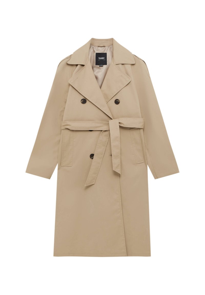 PULL&BEAR PULL&BEAR BASIC - Trenchcoat - beige Räumungsverkauf