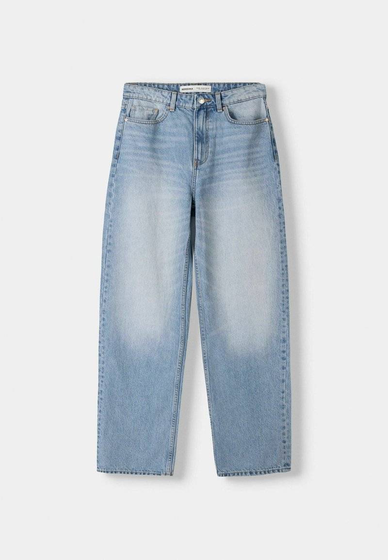 Bershka Bershka MOM - Straight leg jeans Kauf eins, bekomm eins gratis
