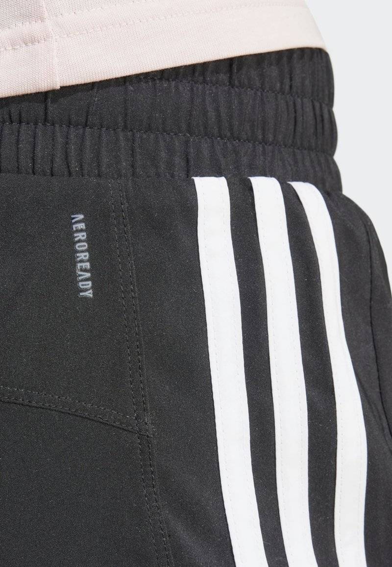 adidas Performance adidas Performance PACER 3-STRIPES WOVEN - Sports shorts - black Sonderangebote