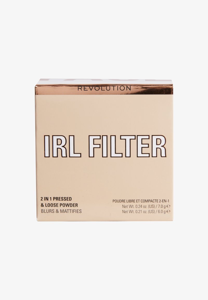 Makeup Revolution Makeup Revolution REVOLUTION IRL SOFT FOCUS 2 IN 1 POWDER TRANSLUCENT - Powder - white zollfrei