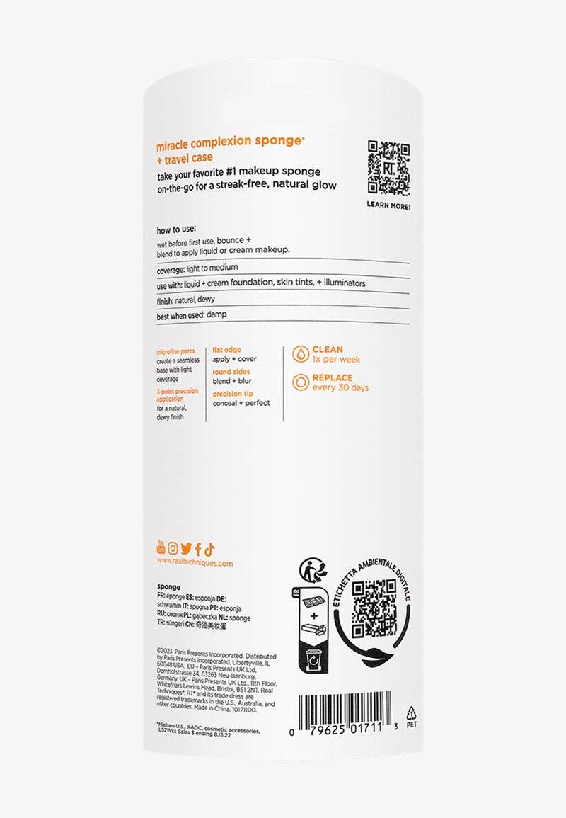 Real Techniques Real Techniques MIRACLE COMPLEXION SPONGE + CASE - Makeup sponges & blenders im Angebot