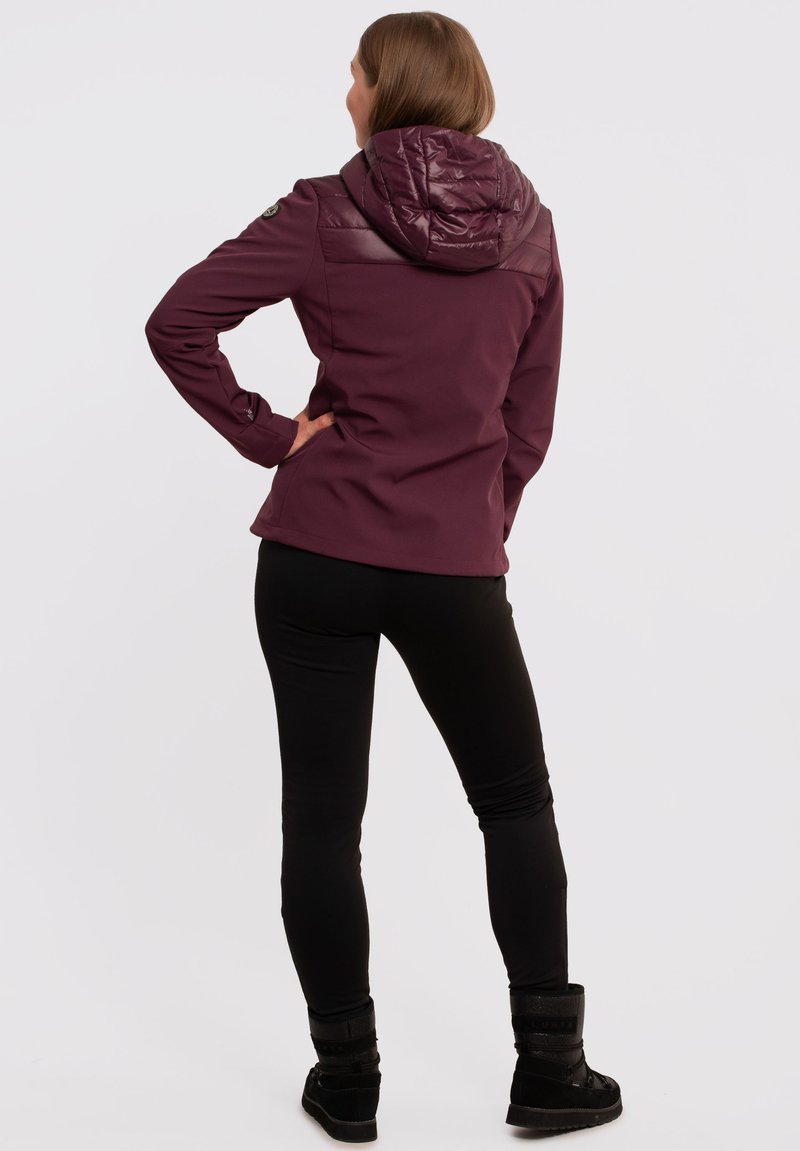 Luhta Luhta EMALRANTA - Soft shell jacket - pflaume Black Friday