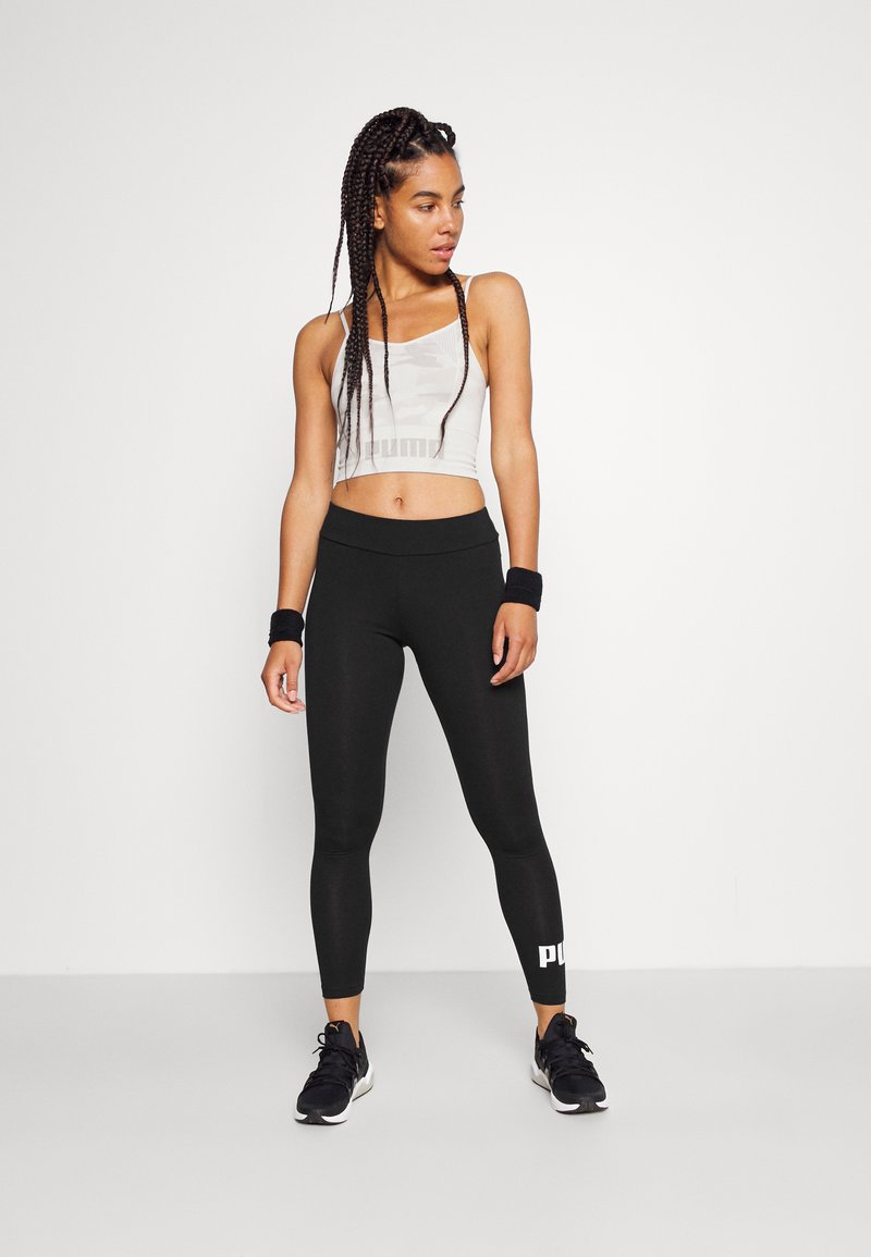 Puma Puma LOGO LEGGINGS - Leggings - black Jubiläumsangebot