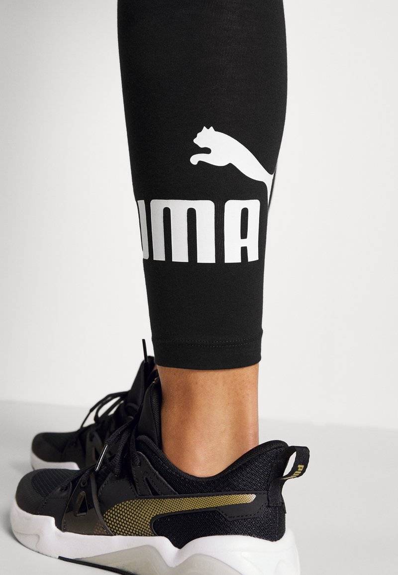 Puma Puma LOGO LEGGINGS - Leggings - black Jubiläumsangebot