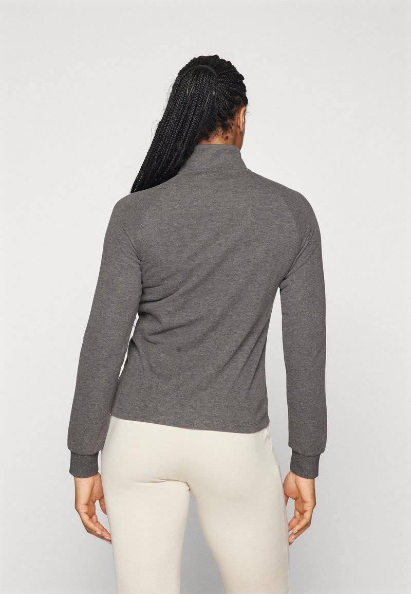ONLY Play ONLY Play ONPMELINA ZIP - Zip-up sweatshirt - dark grey melange Zeitlich begrenztes Angebot