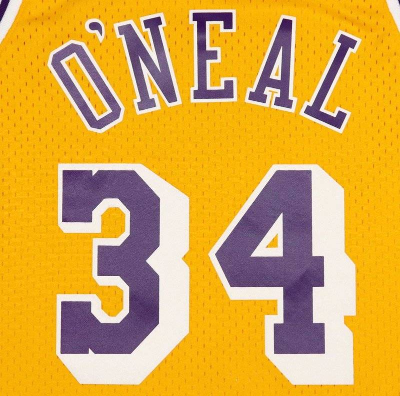 Mitchell & Ness Mitchell & Ness Swingman Los Angeles Lakers - Shaquille O'Neal - NBA jersey - light gold Neuheiten