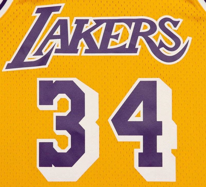 Mitchell & Ness Mitchell & Ness Swingman Los Angeles Lakers - Shaquille O'Neal - NBA jersey - light gold Neuheiten