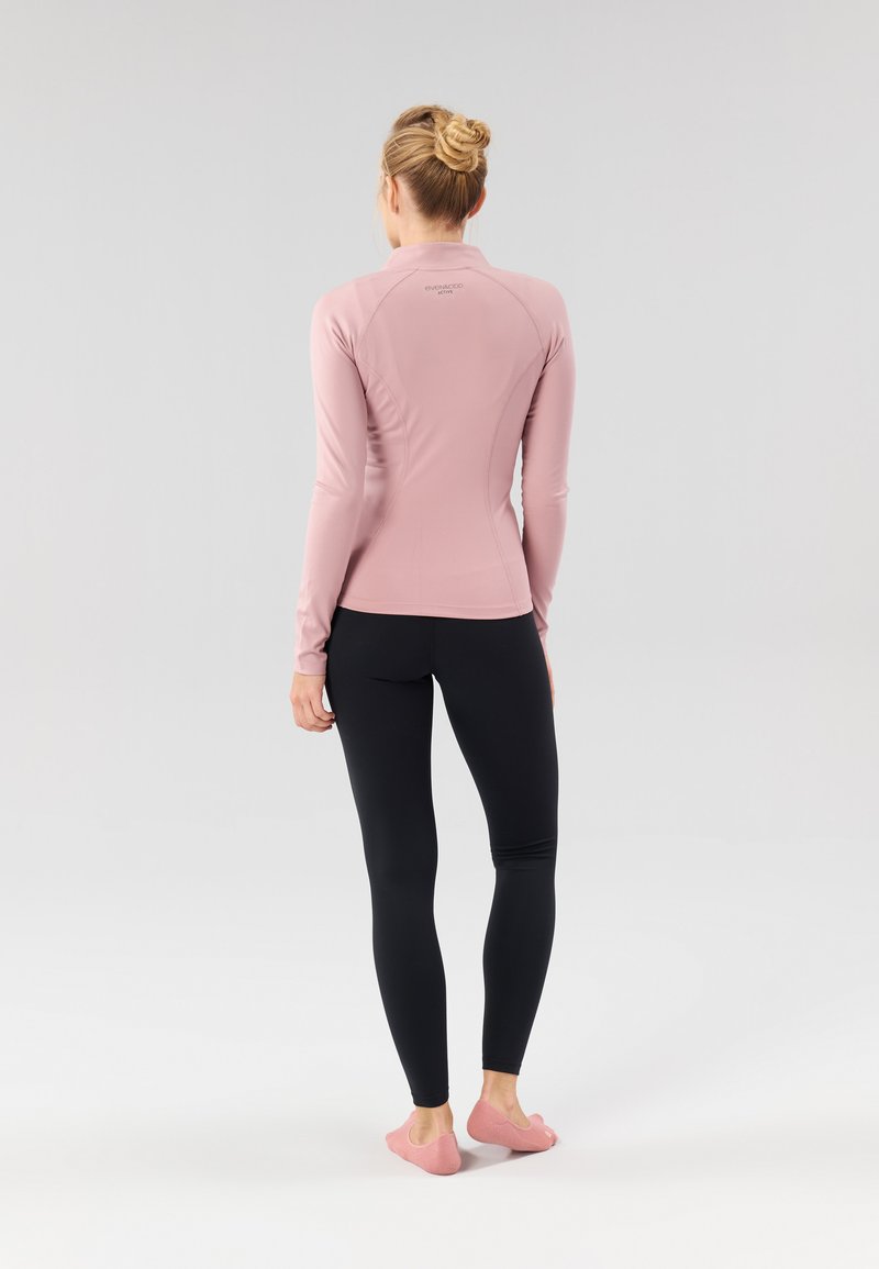 Even&Odd active Even&Odd active SUPER SOFT COTTON TOUCH - Training jacket - mauve Riesige Ersparnisse