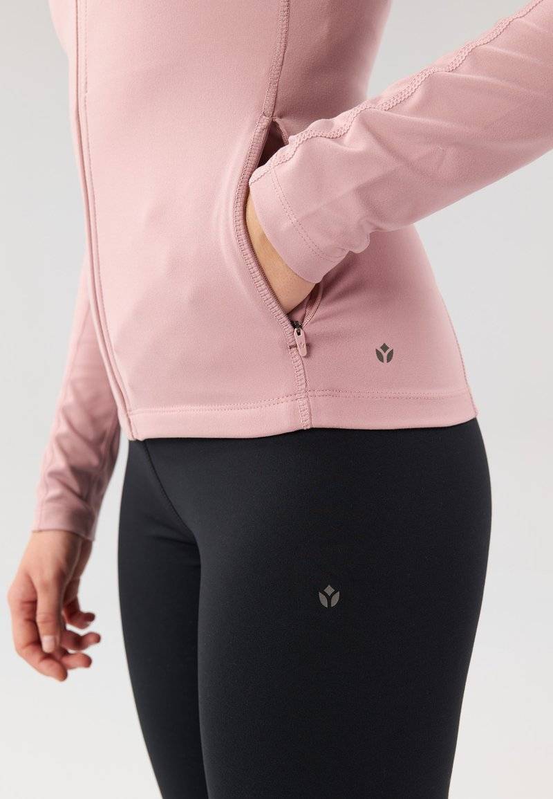 Even&Odd active Even&Odd active SUPER SOFT COTTON TOUCH - Training jacket - mauve Riesige Ersparnisse
