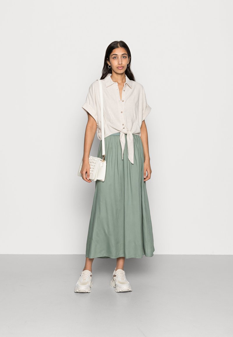 ONLY ONLY ONLVENEDIG - A-line skirt - chinois green Online