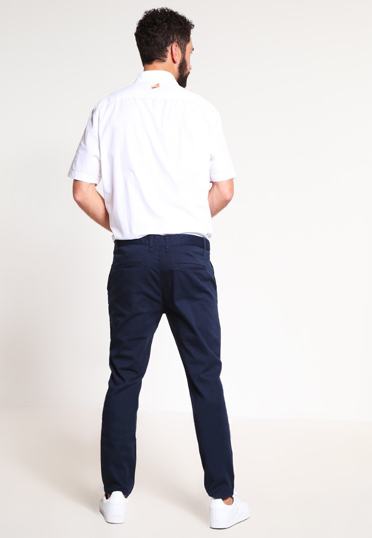 Pier One Pier One Chinos - dark blue Auslauf