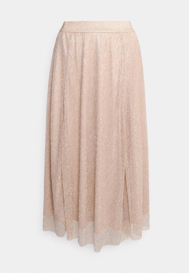 ONLY ONLY ONLTINGA SHINE SKIRT - A-line skirt - beige Angebote