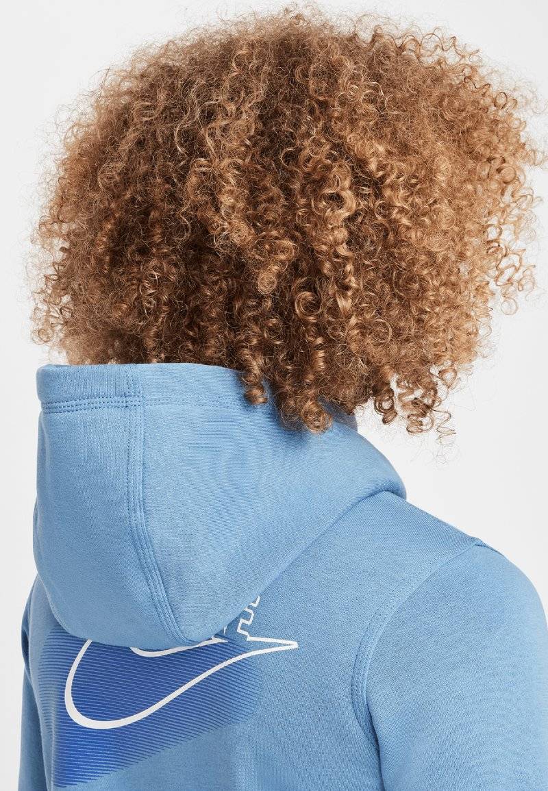 Nike Sportswear Nike Sportswear FLEECE HOODIE - Hoodie - aegean storm Hotsell
