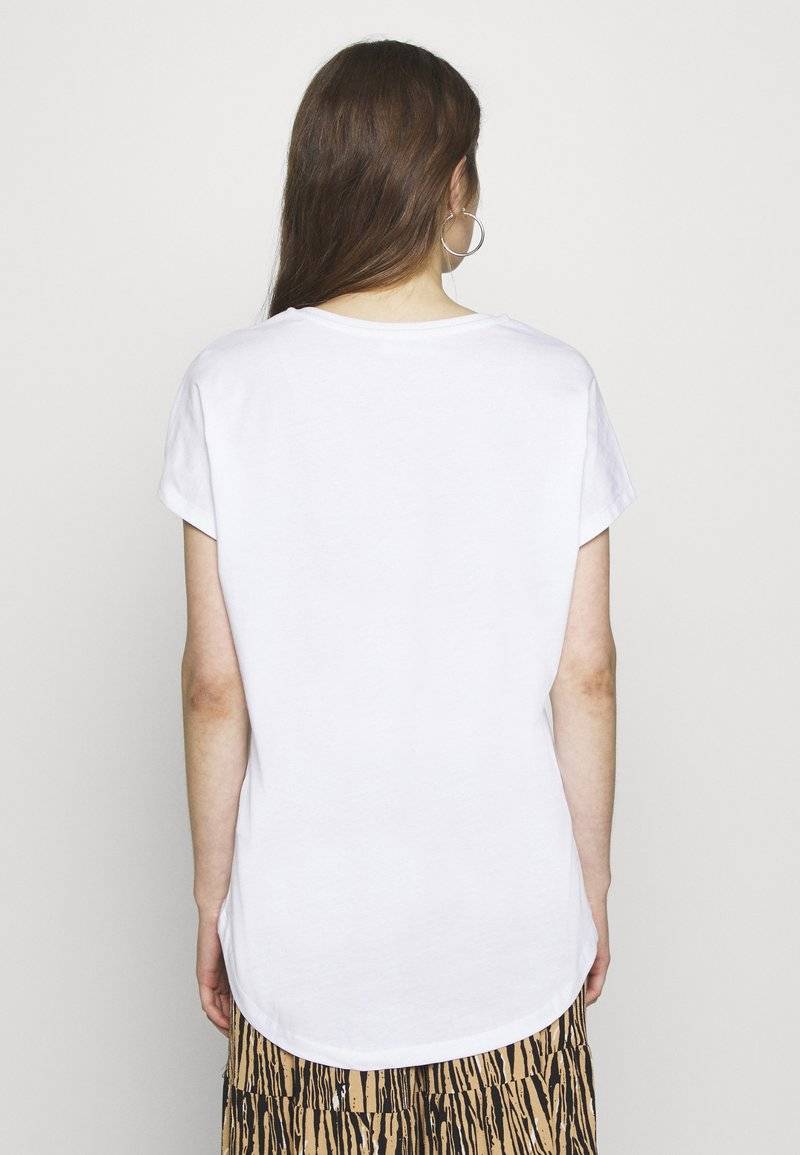 Even&Odd Even&Odd MANDALA ENJOY THE LITTLE THINGS TEE - Print T-shirt - white im Angebot
